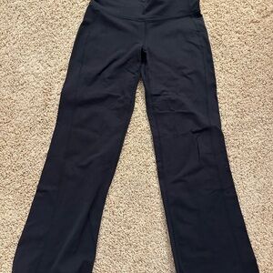 Women Athleta Black wide leg leggings